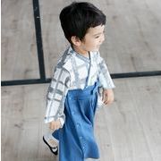 25秋冬新作 男の子 和風セットアップ 着物デザイン トップス＆パンツ 和柄 上下組