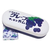 特価商品　グレープフウセンガム　メガネケース ホワイト