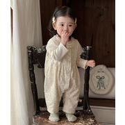 2025新作 キッズTシャツ 長袖　女の子ロンパース 大人気ベビートップス　ズボン 70ｃｍ～100ｃｍ LF Y