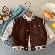 [80-130cm] 男の子用 中綿ベスト 冬 2025年新作 保温 ジャケット キッズ 中小童 外出着 日系カジュアル