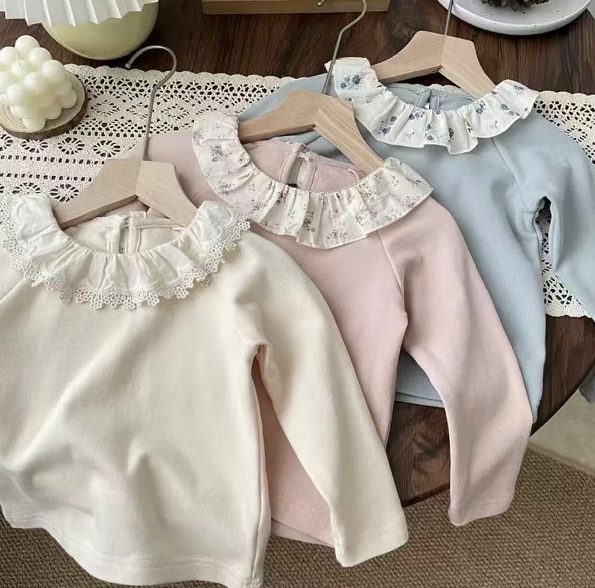 新作 キッズTシャツ 女の子長袖 大人気ベビートップス　カジュアル上着73ｃｍ～120ｃｍLF Y