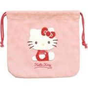特価商品　ハローキティ　サガラ刺繍巾着ポーチ