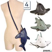 コバンザメ ショルダーバッグ4color【鞄/ポーチ/斜め掛け/サメ/鮫/シャーク/アニマル/ギフト】