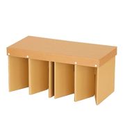 日本製 made in japan 折りたたみダンボールベンチ 58617