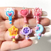 新入荷 デコパーツ樹脂   DIY素材 貼り付けパーツ デコ素材 手芸材料衣類と靴帽子アクセサリーパーツ