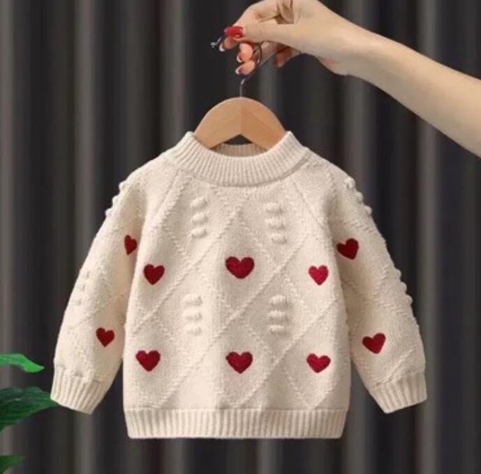 2025新作 　キッズ服　トップス　ニットセーター　★90－140CM　２色