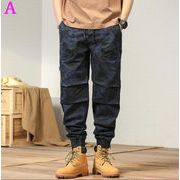 カジュアルパンツ 通勤パンツ オーバーオール ゆったりパンツ 夏パンツ メンズパンツ ロングパンツ