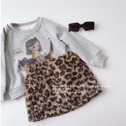 2025冬新品　TQ　子供服　トップス&スカート　分けて　90-150cm