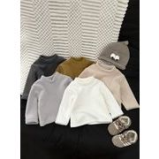 【2025秋冬新品】韓国風子供服  キッズ服  長袖 インナー  Tシャツ  73m-110cm 5色