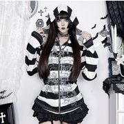 秋冬トップス トレーナー Tシャツ 長袖 ブラウス パーカー ボーダー