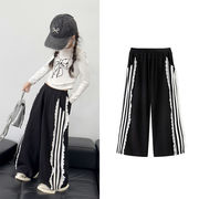 2025秋冬※女の子用スウェットパンツセット スポーティー長ズボン