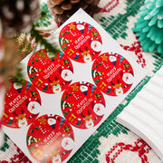 Christmas限定 包装 飾り ありがとうシール クリスマスシール 手帳シール ステッカー 梱包 merry Xmas