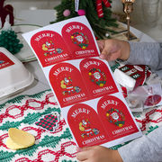 Christmas限定 包装 飾り ありがとうシール クリスマスシール 手帳シール ステッカー 梱包 merry Xmas