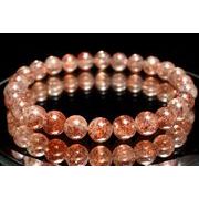 【１点物】AA☆アルーシャ産 レピドクロサイトインフェルドスパー 7mm ブレスレット _MC982