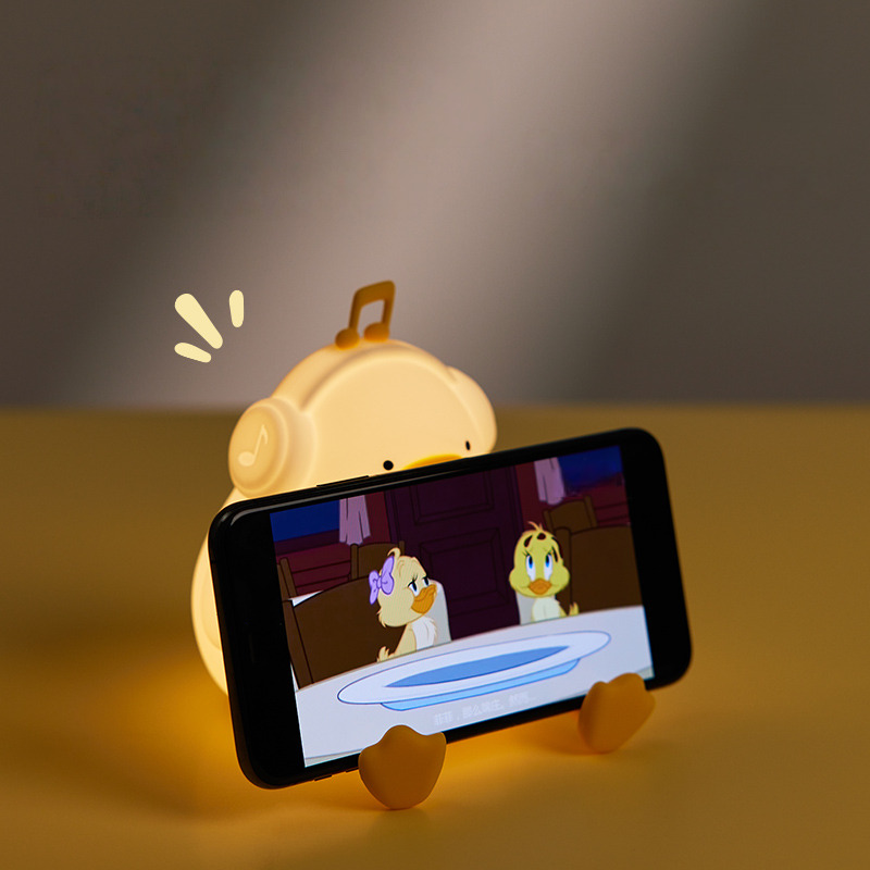 アヒル シリコンナイトライト USB充電式