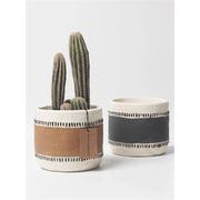 良かったです INSスタイル 北欧風ガーデン小物 コンクリート製ポット レトロカラーリング シンプルデザイン