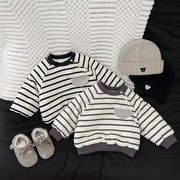 「2025」子供服★トップス★スウェット★裏起毛★韓国風子供服★2色73cm～110cm