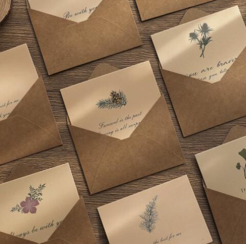 雑貨 お祝い  クリスマスグッズ ハガキ 感謝カード メッセージカード 封筒付き