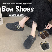 初回送料無料 新作 レディース 靴 ボアシューズ ファーサンダル スリッパ フェイクファー 裏起毛