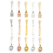 金属パーツ　スプーン　フォーク　ナイフ　アクセサリーパーツ 海外倉庫発送