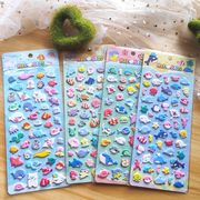 3Dステッカー 手作りDIY 子供おもちゃ 可愛いシール 立体ステッカー 粘着シールLF