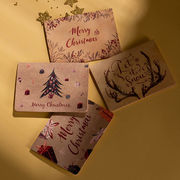 クリスマスカード メッセージカード ひとことメッセージ ギフト プレゼント 封筒付き
