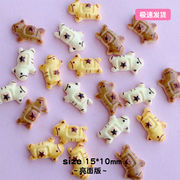 激安販売★芸DIY デコパーツ ★アクセサリー 　パーツ★アニマル　ビスケット