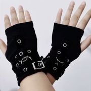 秋冬手袋 グローブ アームカバー  手袋  パンク風