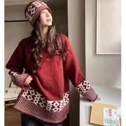 【予約226866】大きいサイズ秋冬新作 韓国風 レディース ファッション  カジュアル セーター LL-4L