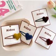 2025秋冬新作★韓国風 アクセサリーパーツ★キッズ ヘアアクセサリー★キッズ  ヘアピン★ヘアクリップ