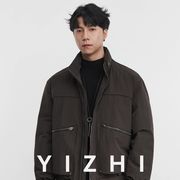 PQ0549 2025年冬新作 ゆったり ダウン ジャケット メンズ  スタンドカラー