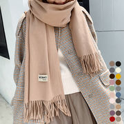 【日本倉庫即納】 ストール 大判 マフラー カシミヤタッチ