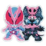 【新入学ワッペン】「仮面ライダーシリーズ」 仮面ライダーリバイス 令和仮面ライダー IM380-IM24