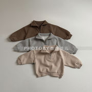 2026新品h★子供服　トレーナー　フリース★80cm～130cm 3色