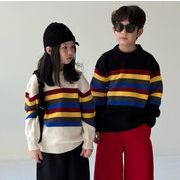 【2025秋冬新作】雑貨 韓国風 子供服  ニット プルオーバー セーター 2色 90-140cm