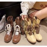 秋冬シューズ  ブーツ  ショートブーツ 厚底 お出かけ