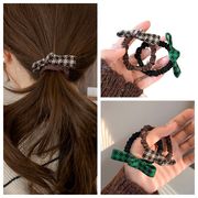 リボン型ガーランドゴム 上品で頑丈 シンプルシュシュ新作