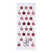 健康長寿フェイスタオル(亀甲柄）31-31