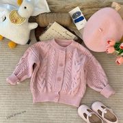 2026新作 韓国子供服 ベビー服  キッズ女の子ニットトップス  90cm-130cm