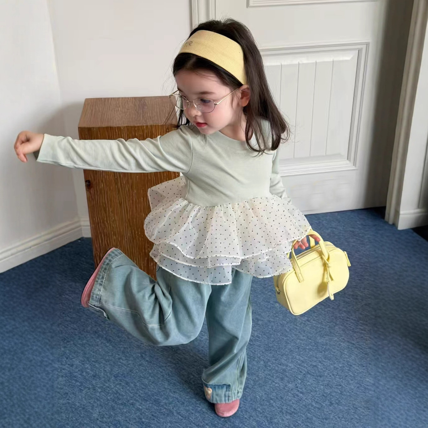 2026新作SX★子供服　トップス&ズボン分けて★80cm～130cm 2色