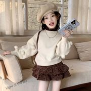 2026新作 韓国子供服 ベビー服  キッズ女の子 ニットトップス   90cm-150cm