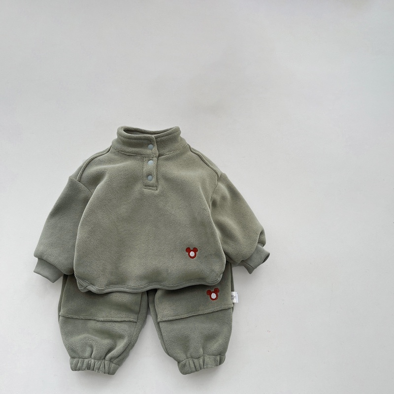 2025秋冬※オーリーフリースセット スポーツカジュアル スウェット＋ジョガーパンツ 2点セット