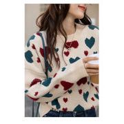 2026春新作  ニット  セーター  トップス 韓国ファッション  ふわふわ