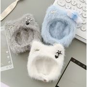 10cm コットンドール用 もこもこ帽子