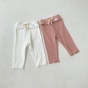 2026春秋子供服 可愛い ロングパンツ 韓国風 カジパンツ 防寒 温かい ベビー服 キッズ服[73~100cm]