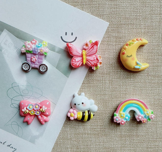 手芸diy用 デコレーション 人気DIYパーツ-デコパーツ クラフト 材料  アクセサリーパーツ 貼り付けパーツ