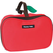 ハンナフラ　りんごマルチポーチ（おむつポーチ）アップルレッド