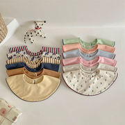 2026新作　ベビースタイ　柔らか　吸水速乾　無地　花柄　よだれかけ　新生児　可愛い　ビブ　選べる12色