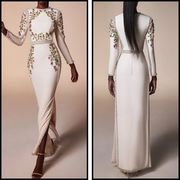 イブニングドレス、エレガントでゴージャスロングドレス　RSV00756