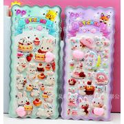 文房具 スマホ飾り  貼り付け  手芸DIY 手帳シール ステッカー 3Dシール 装飾シール 精美 ク